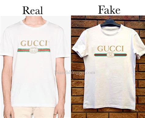 faux gucci t shirt|real Gucci shirt.